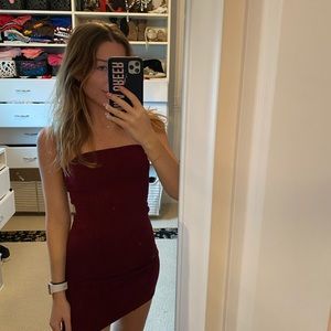 Strapless dress 🥰